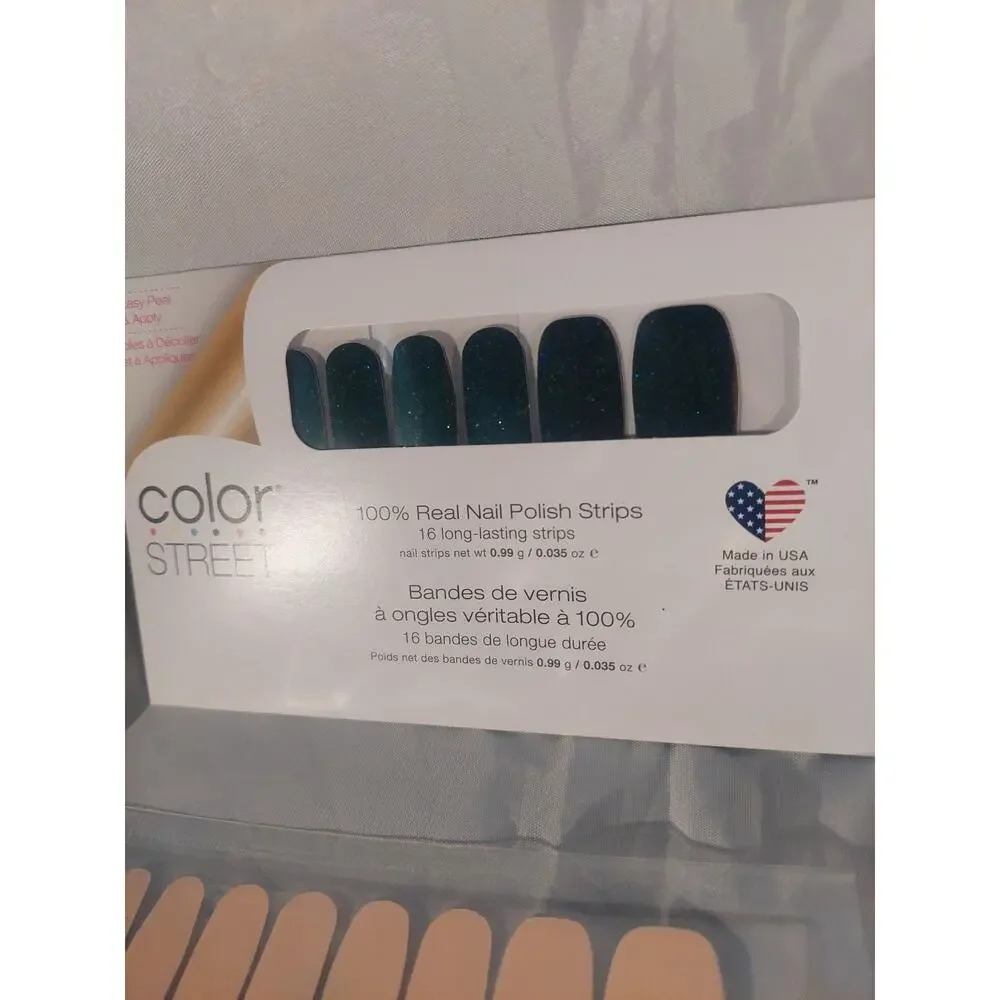 Colorstreet Nail Strips Lot Of 11 Colors Long Time No Sea, Smokes On You, Havana